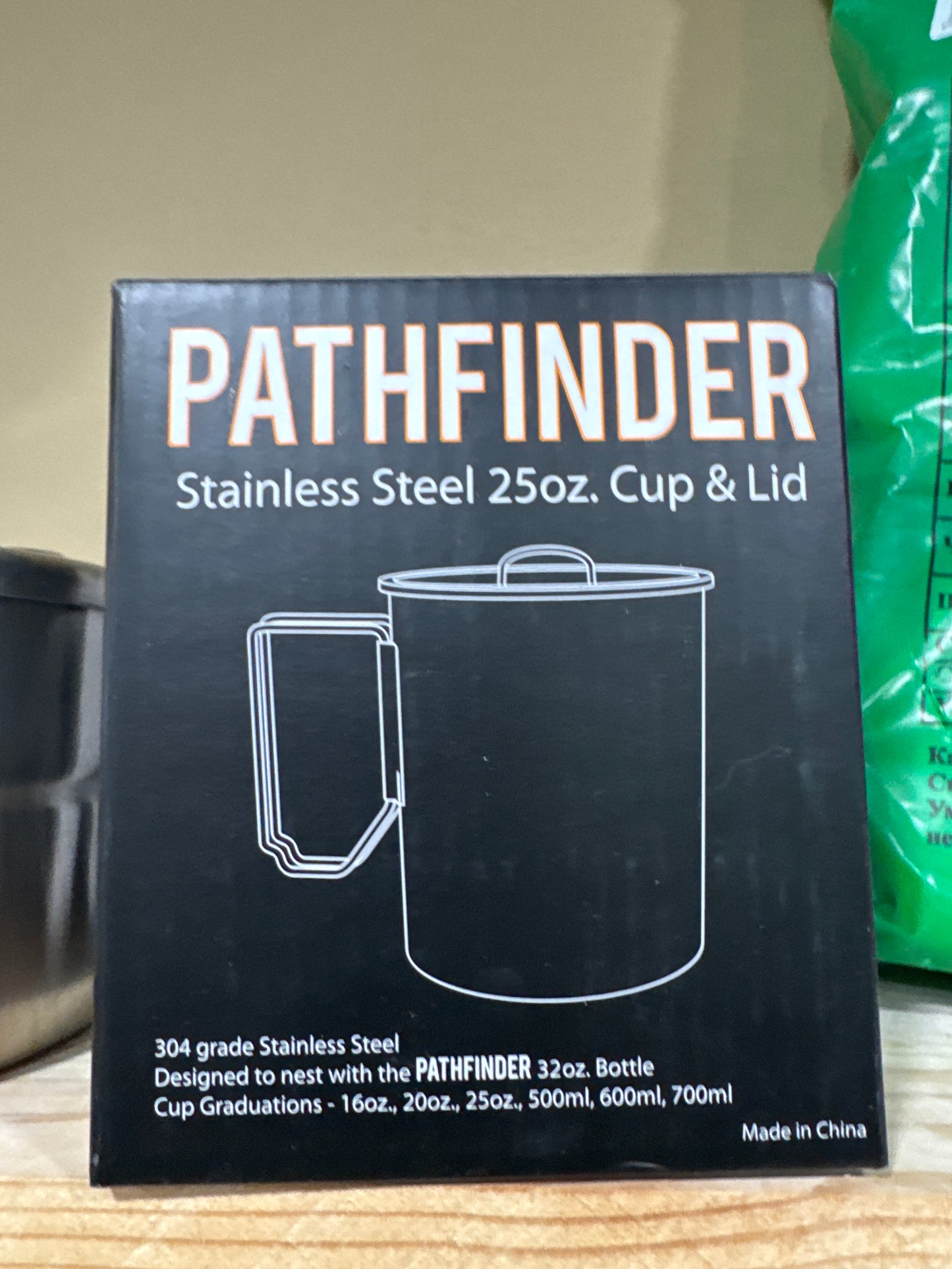 Pathfinder Stainless Cup and Lid Set, 25oz