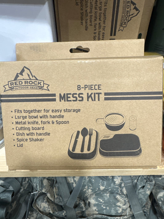 Red Rock 8pc Mess Kit