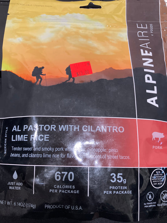 AlpineAire Al Pastor w/ Cilantro and Lime
